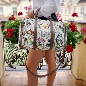 Gucci floral handbag